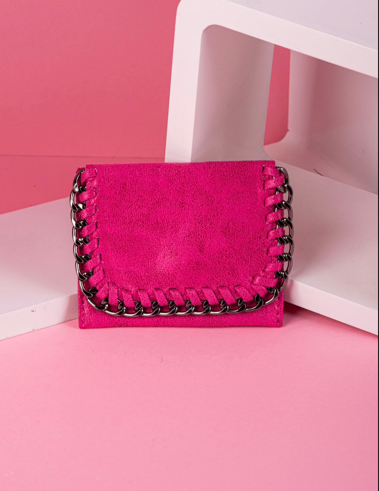 Pink wallet