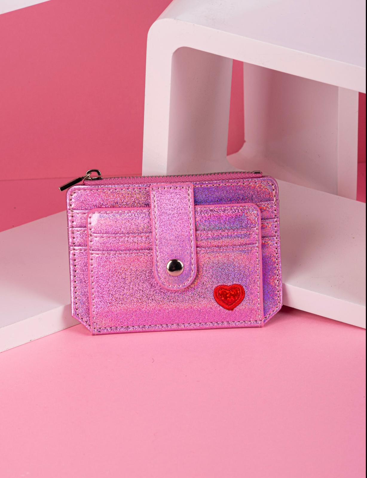 Pink wallet