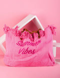 Pink summer bage